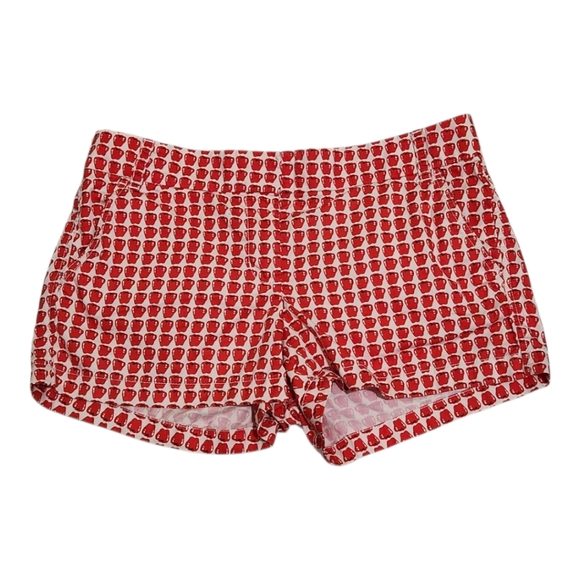 J. Crew Mini Delicious Apple Cotton Shorts - Picture 3 of 10